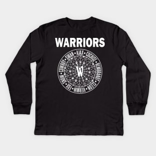 Warriors Wonder Wheel Kids Long Sleeve T-Shirt